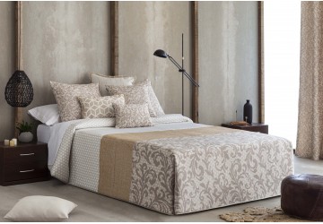 EDREDÓN CONFORT JACQUARD BIERZO BEIGE