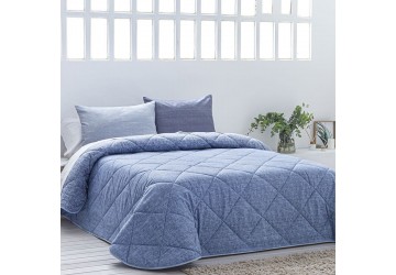 Edredón nórdico cama 90 a 180 LLANES color beige, gris o azul