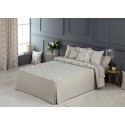 EDREDÓN JACQUARD COMILLAS BEIGE