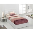 EDREDON AJUSTABLE MILA ROSA