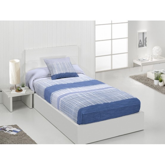 EDREDON AJUSTABLE BALI AZUL