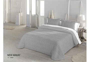 EDREDÓN COMFORTER SHERPA NEW MAKAY23 GRIS