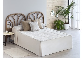EDREDÓN JACQUARD ELCHE BEIGE