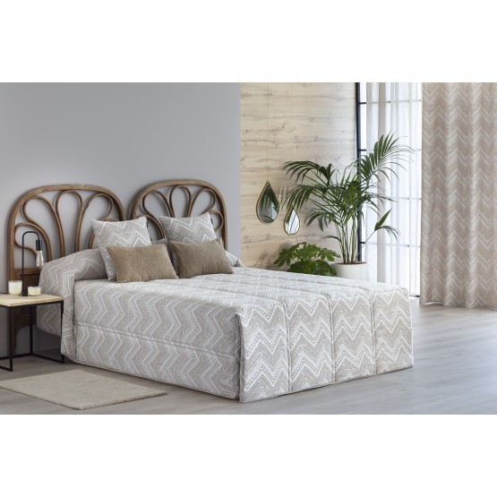EDREDÓN CONFORT JACQUARD ELCHE BEIGE