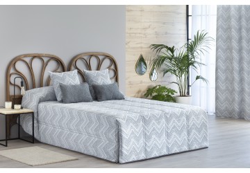 EDREDÓN CONFORT JACQUARD ELCHE GRIS