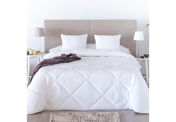 EDREDÓN CONFORT JACQUARD ZOE BLANCO