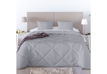 EDREDÓN CONFORT JACQUARD ZOE GRIS