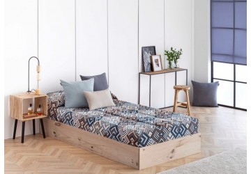EDREDON AJUSTABLE FERROL AZUL