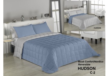 EDREDON CONFORT NORDICO HUDSON AZUL