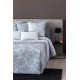 EDREDÓN CONFORT JACQUARD TEULADA GRIS