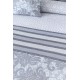 EDREDÓN CONFORT JACQUARD TEULADA GRIS