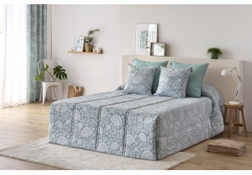 EDREDÓN CONFORT JACQUARD TURIA AGUA