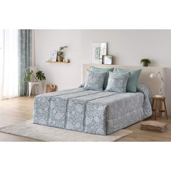 EDREDÓN CONFORT JACQUARD TURIA AGUA