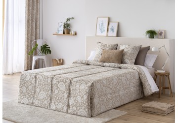 EDREDÓN CONFORT JACQUARD TURIA BEIGE