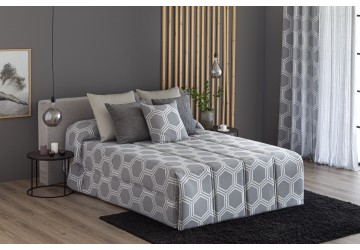 EDREDÓN CONFORT JACQUARD UTIEL GRIS