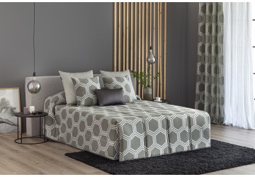 EDREDÓN CONFORT JACQUARD UTIEL VERDE