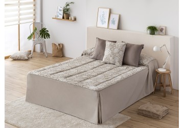EDREDÓN JACQUARD TURIA BEIGE