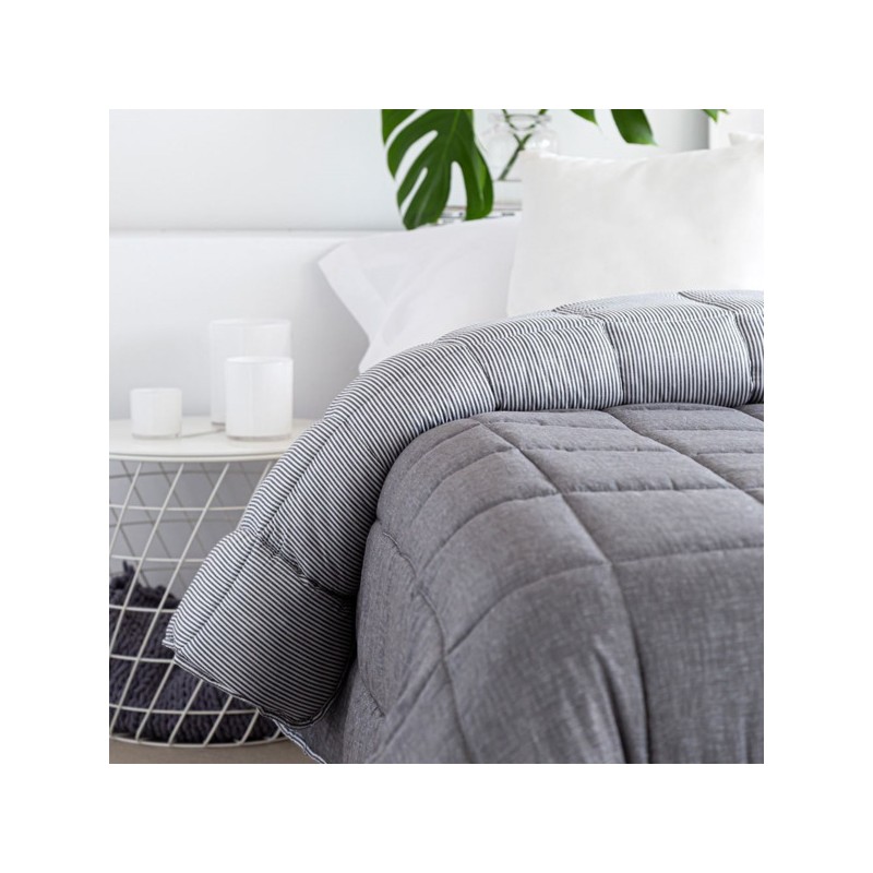 Nórdico Duvet bicolor reversible LINO [ de Cama - Comprar Nórdicos ]