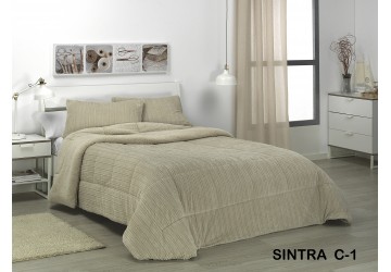EDREDÓN CONFORTER SHERPA SINTRA BEIGE