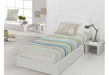 EDREDON AJUSTABLE QUEENS TURQUESA