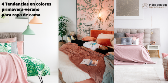 4 TENDENCIAS EN COLORES PRIMAVERA-VERANO PARA ROPA DE CAMA