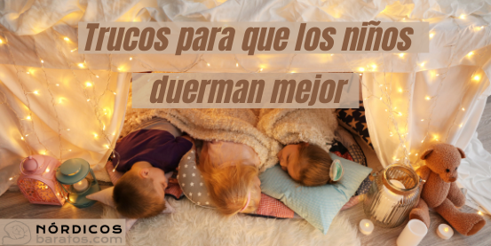 Trucos para que los niños duerman mejor